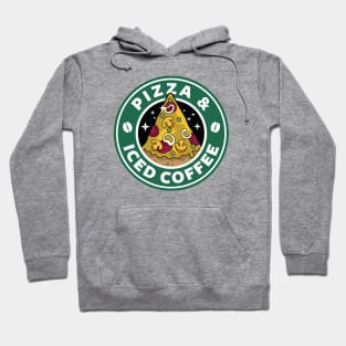 Pizza and Iced Coffee Hoodie